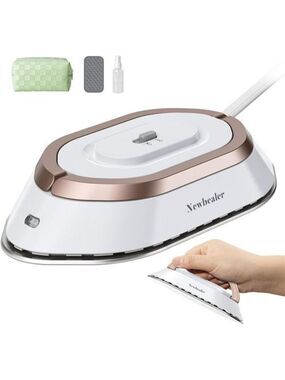 Mini Travel Iron Lightweight Portable Nonstick Ceramic Dry Clothes Press